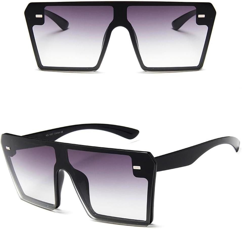 Женские солнцезащитные очки большого квадратного размера 2027 года, модные, с плоской верхней частью, красные и черные, с прозрачными линзами, цельные, мужские MTZJH, C7 Black-doublegray
Женские солнцезащитные очки большого квадратного размера 2027 года, модные, с плоской верхней частью, красные и черные, с прозрачными линзами, цельные, мужские MTZJH, C7 Black-doublegray