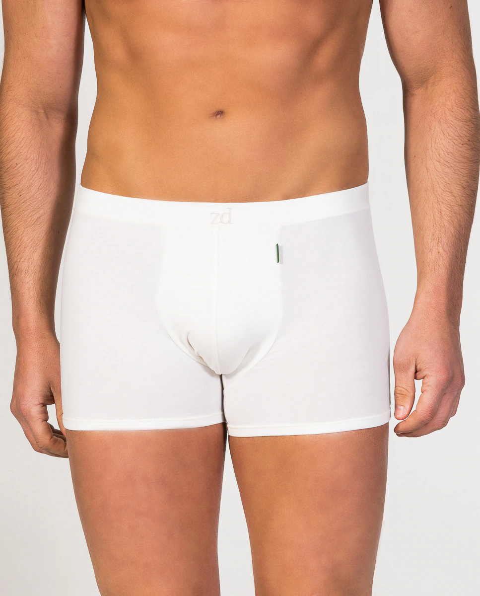 Мужские трикотажные боксерские шорты из соевой пряжи с увлажняющими свойствами ZD, белый
Мужские трикотажные боксерские шорты из соевой пряжи с увлажняющими свойствами ZD, белый