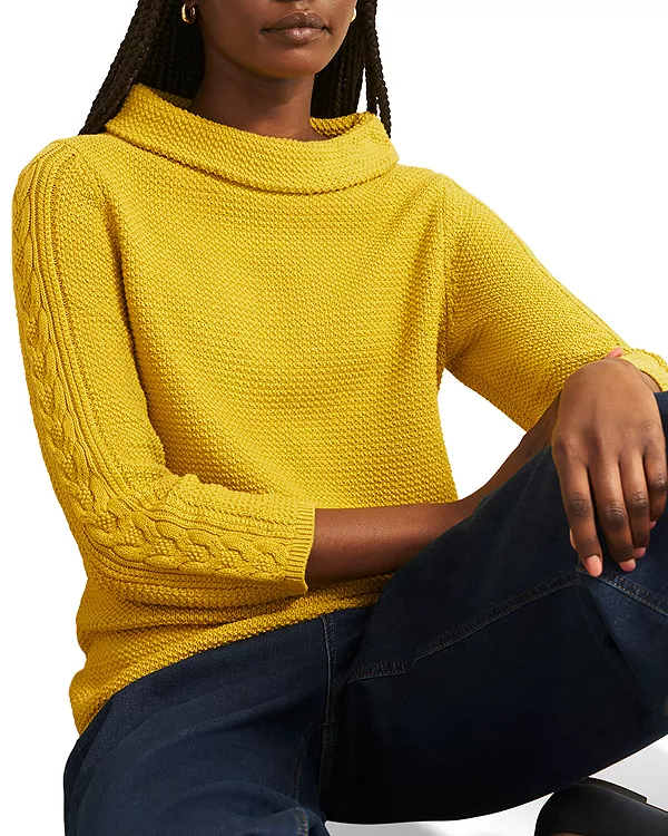 Свитер Камиллы Hobbs London, желтый
Свитер Камиллы Hobbs London, желтый