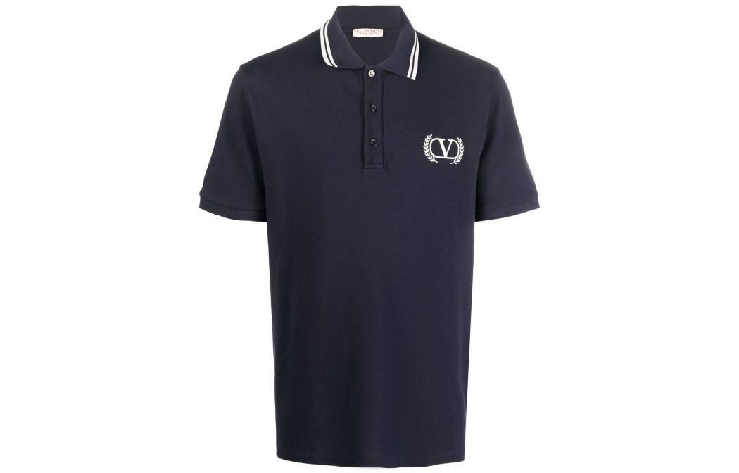 Футболка поло мужская тёмно-синяя Valentino
Футболка поло мужская тёмно-синяя Valentino