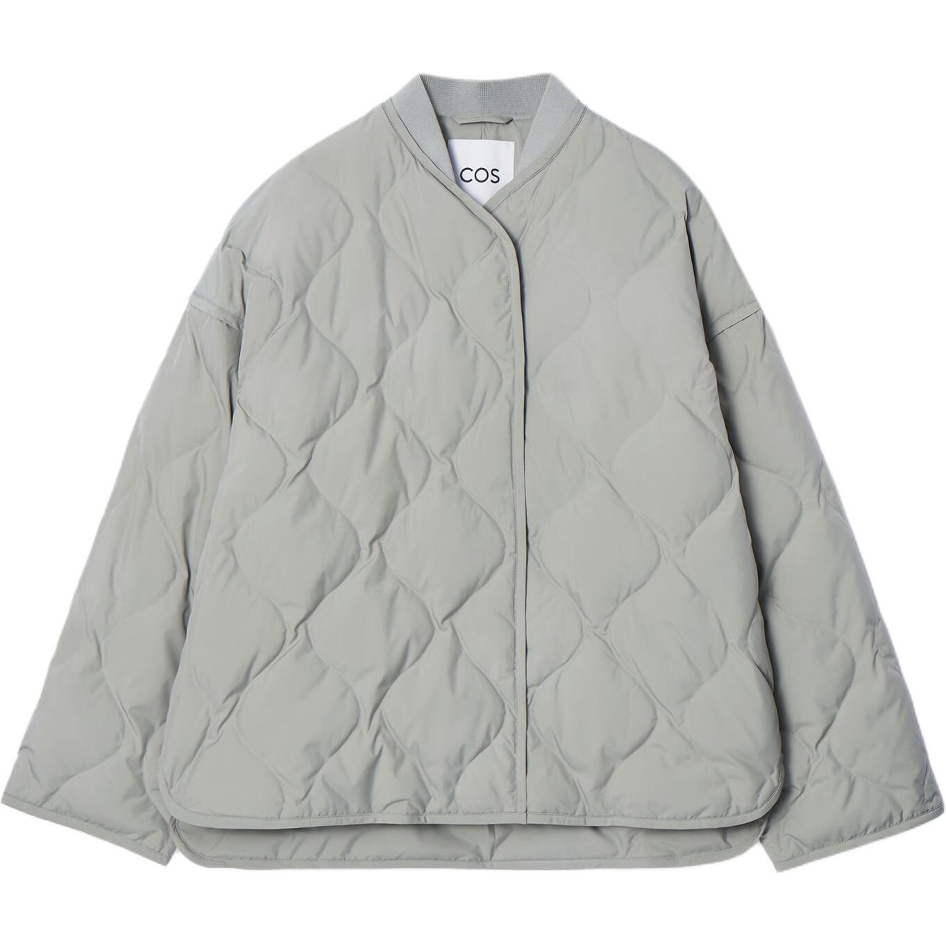 Пуховик женский серый зеленый Cos
Пуховик женский серый зеленый Cos