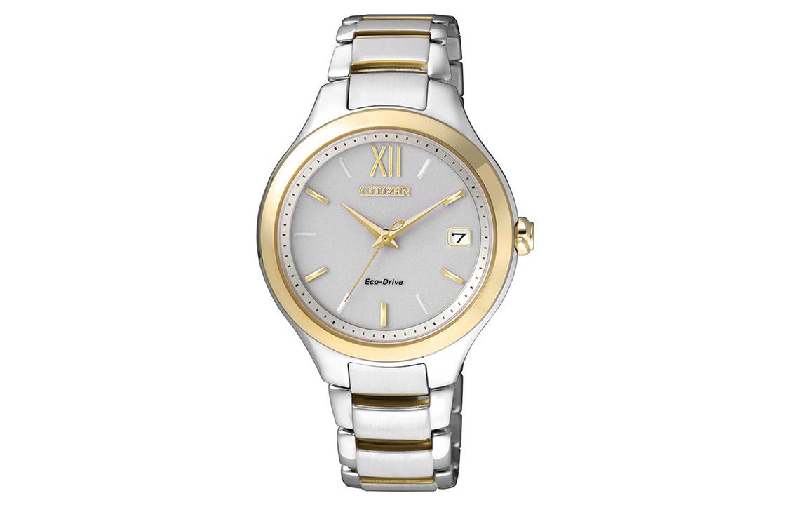 CITIZEN Часы Solar Quartz Movement Watch Women's Watch White Dial, Silver
CITIZEN Часы Solar Quartz Movement Watch Women's Watch White Dial, Silver