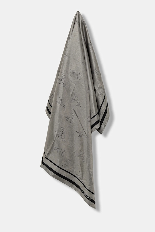 Шелковый шарф Trussardi, серый
Шелковый шарф Trussardi, серый