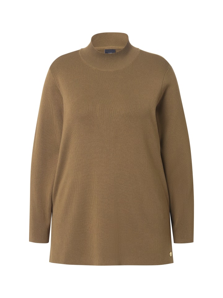 Свитер Ulla Popken, оливково-зеленый
Свитер Ulla Popken, оливково-зеленый