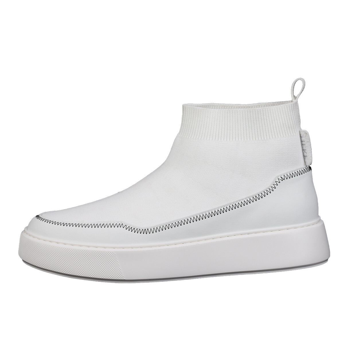 Мужские кроссовки для повседневной носки, средний верх Tieke, белый 
Мужские кроссовки для повседневной носки, средний верх Tieke, белый