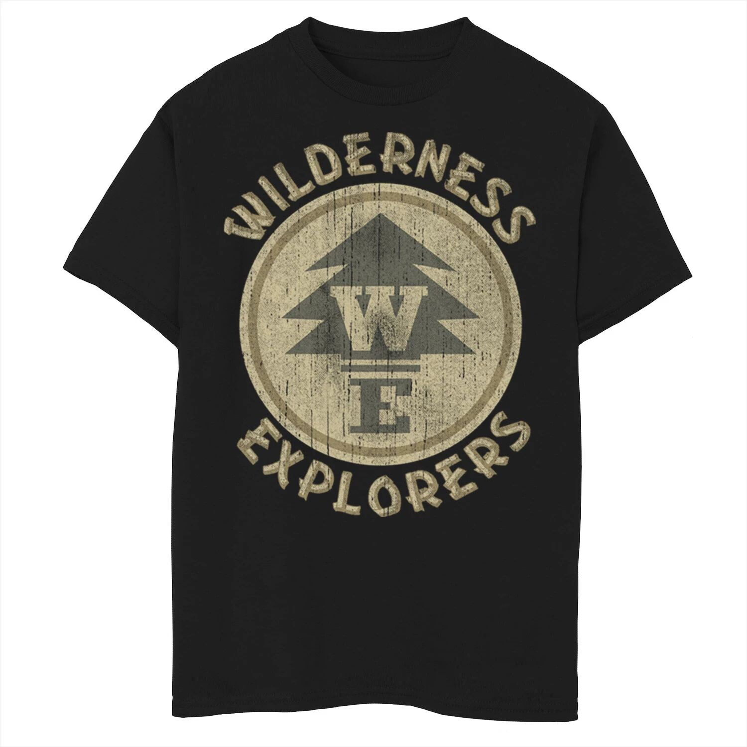 Футболка с изображением значка исследователя дикой природы Disney Pixar Up для мальчиков 8–20 лет Licensed Character