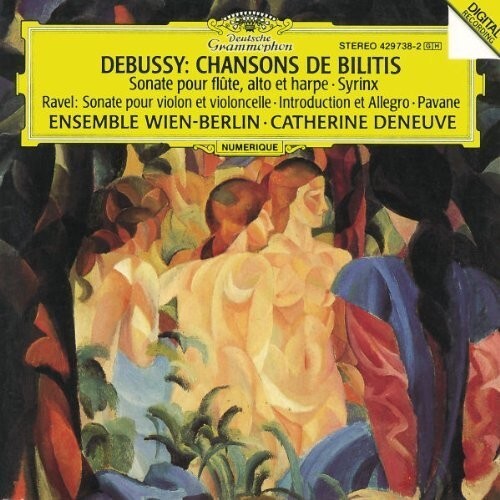 CD диск Debussy / Ravel / Deneuve, Catherine: Chansons de Bilitis / Intro. & Allegro (Ravel)
CD диск Debussy / Ravel / Deneuve, Catherine: Chansons de Bilitis / Intro. & Allegro (Ravel)