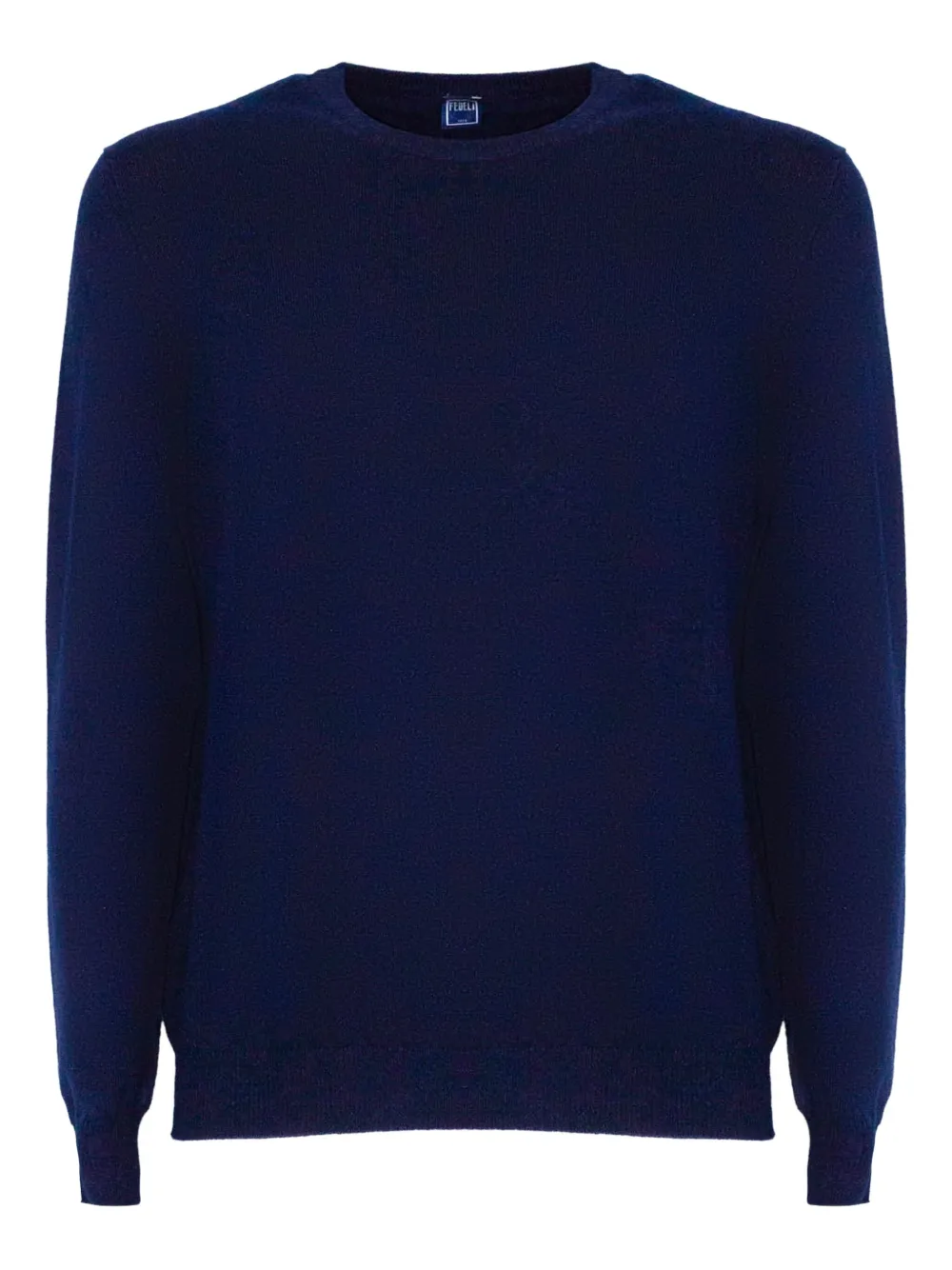 Свитер с круглым вырезом и ребристой отделкой Fedeli, синий
Свитер с круглым вырезом и ребристой отделкой Fedeli, синий
