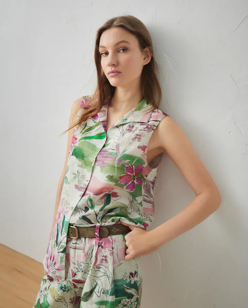 Льняной кафтан с короткими рукавами Lloyd's, белый
Льняной кафтан с короткими рукавами Lloyd's, белый