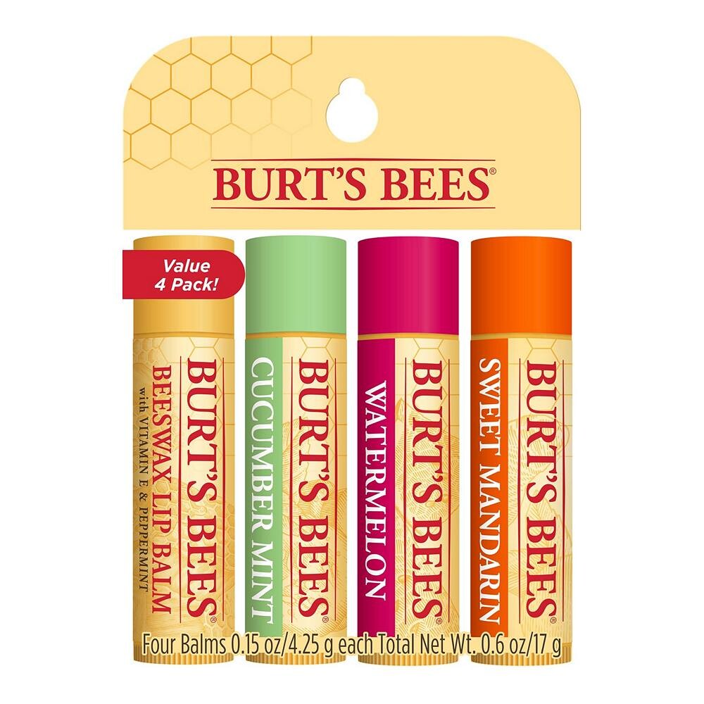 Burt's Bees Fresh Picked Набор бальзамов для губ из 4 упаковок, цвет No Color
Burt's Bees Fresh Picked Набор бальзамов для губ из 4 упаковок, цвет No Color