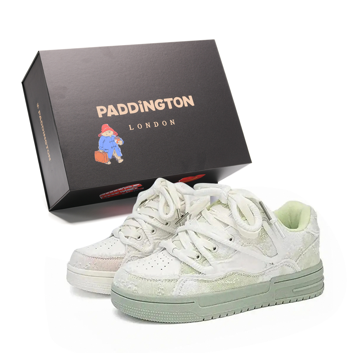 Paddington Bears Износостойкие и легкие низкие скейтерские кроссовки унисекс - зеленый и розовый микс, цвет Green Pink Mismatched
Paddington Bears Износостойкие и легкие низкие скейтерские кроссовки унисекс - зеленый и розовый микс, цвет Green Pink Mismatched