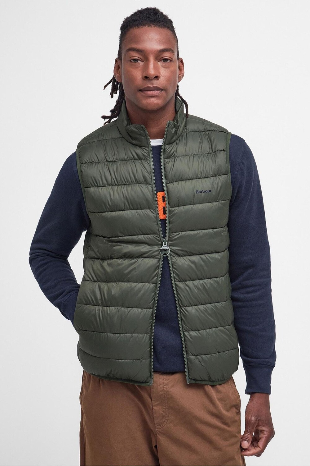 Стеганый жилет Bretby Barbour, зеленый
Стеганый жилет Bretby Barbour, зеленый