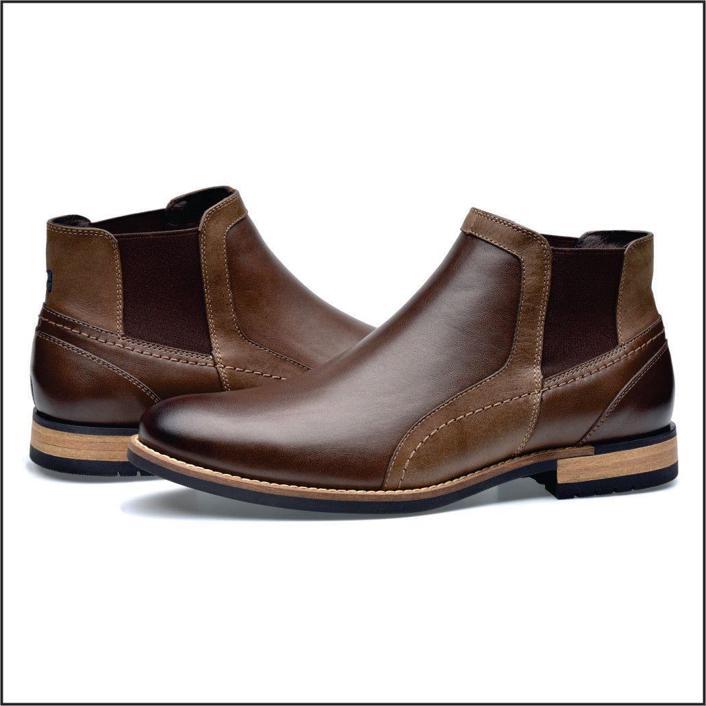 Мужские ботинки - коровья кожа - Mauri Pazstor, цвет chestnut 
Мужские ботинки - коровья кожа - Mauri Pazstor, цвет chestnut