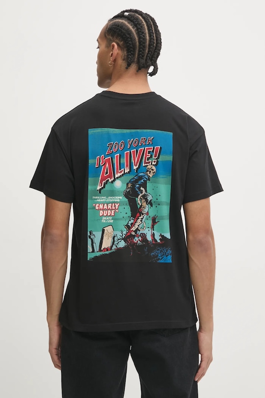 Хлопковая футболка Zoo York, черный
Хлопковая футболка Zoo York, черный