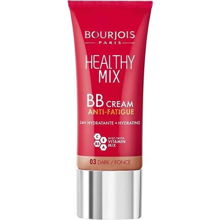 Bourjois BB Cream Healthy Mix против усталости 30 мл, оттенок 03 Dark
Bourjois BB Cream Healthy Mix против усталости 30 мл, оттенок 03 Dark