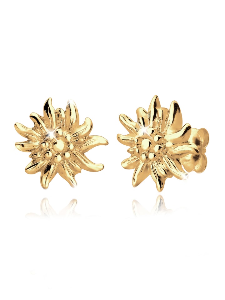 Elli Серьги «Эдельвейс» из серебра 925 пробы, традиционные золотые украшения
Elli Серьги «Эдельвейс» из серебра 925 пробы, традиционные золотые украшения