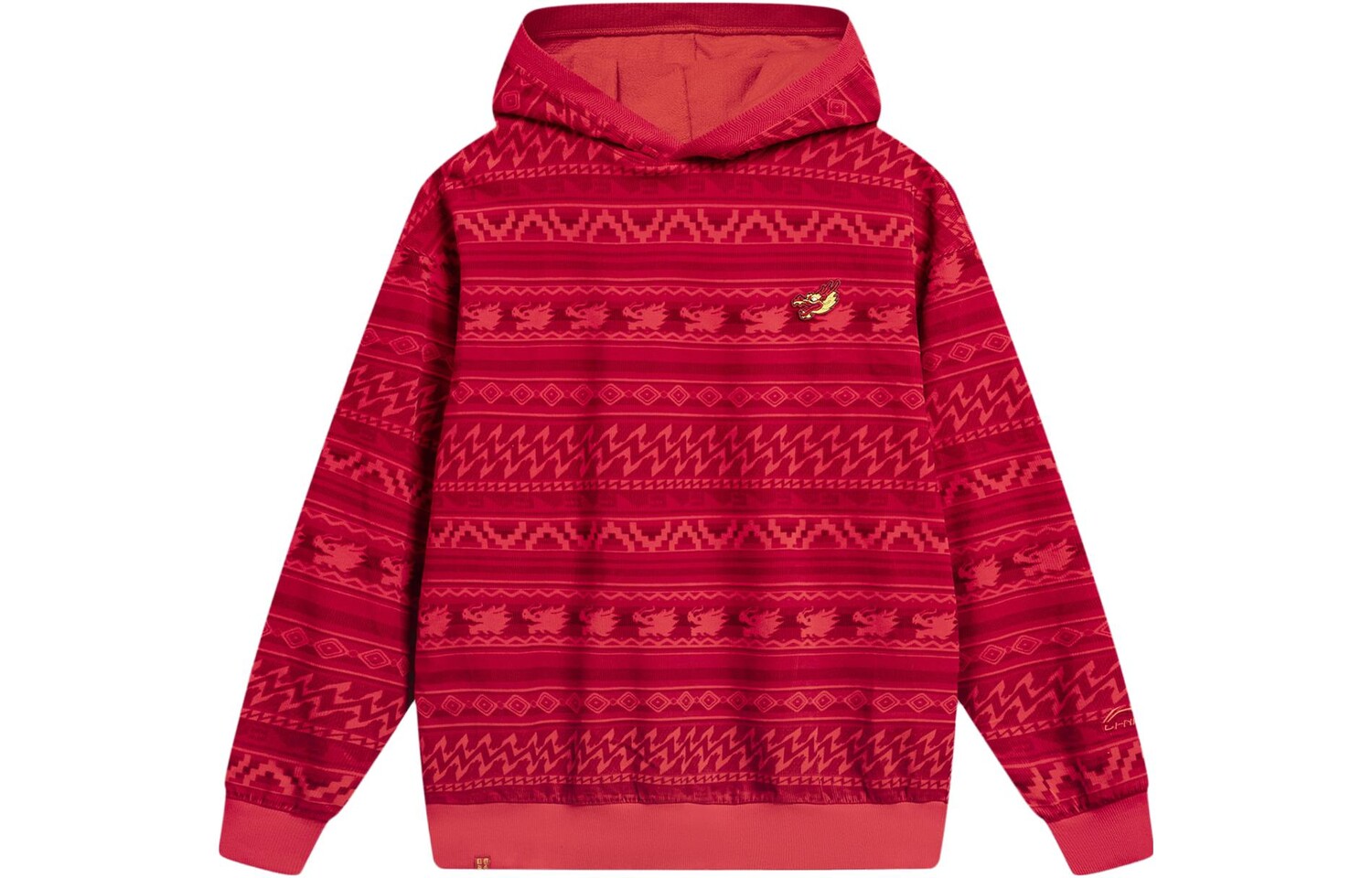 Коллекция футболок Rijin Doujin для мужчин, комбинированная красная киноварь Lining, цвет Cinnabar red combination 
Коллекция футболок Rijin Doujin для мужчин, комбинированная красная киноварь Lining, цвет Cinnabar red combination