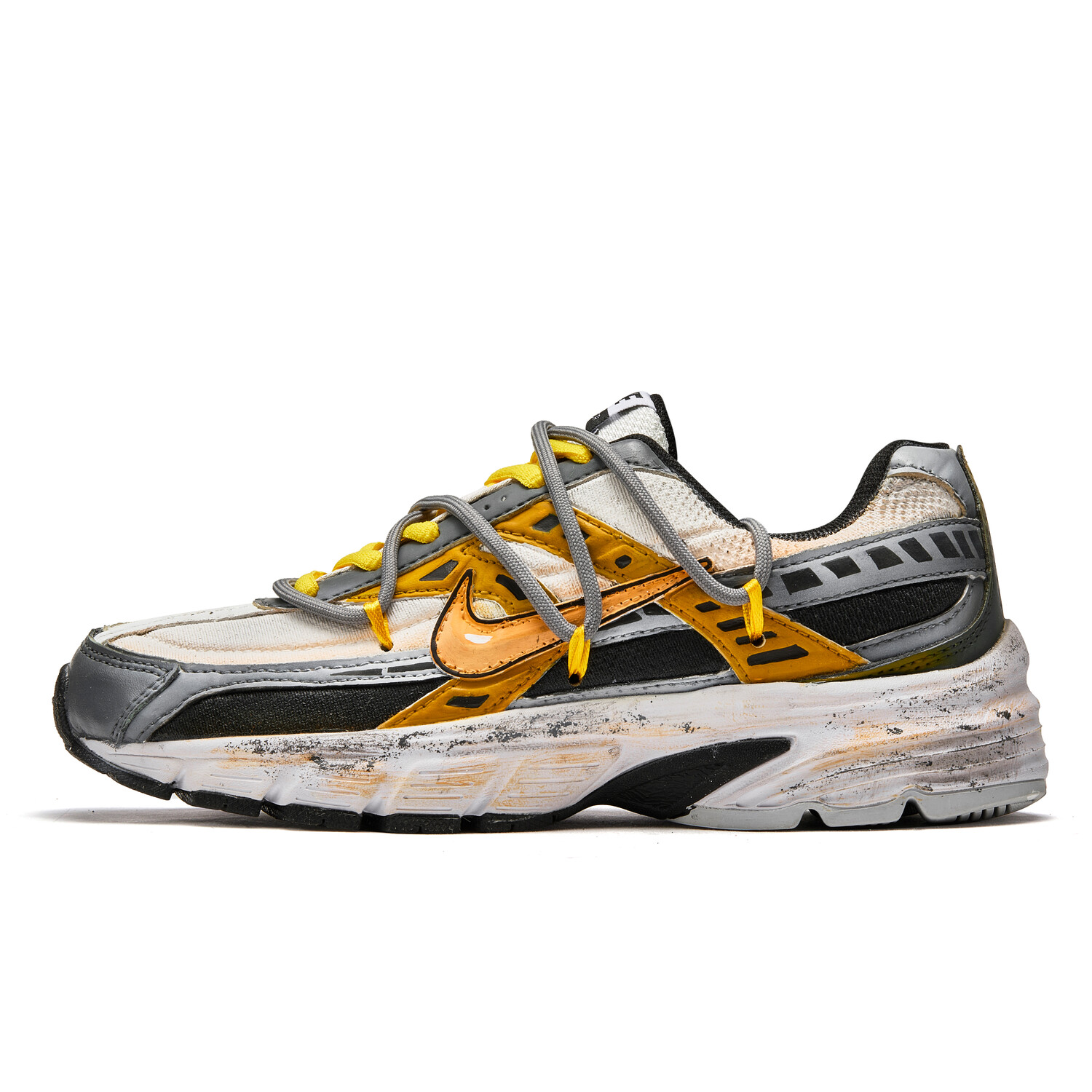 Кроссовки для бега Initiator женские с низким верхом, черные/желтые Nike
Кроссовки для бега Initiator женские с низким верхом, черные/желтые Nike