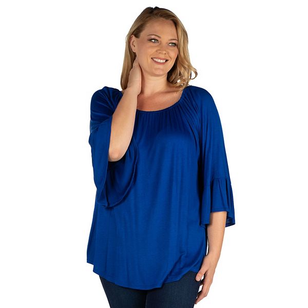 Туника с расклешенными рукавами Plus size 24Seven Comfort Apparel, Blue, Синий, Туника с расклешенными рукавами Plus size 24Seven Comfort Apparel, Blue
Туника с расклешенными рукавами Plus size 24Seven Comfort Apparel, Blue, Синий, Туника с расклешенными рукавами Plus size 24Seven Comfort Apparel, Blue
