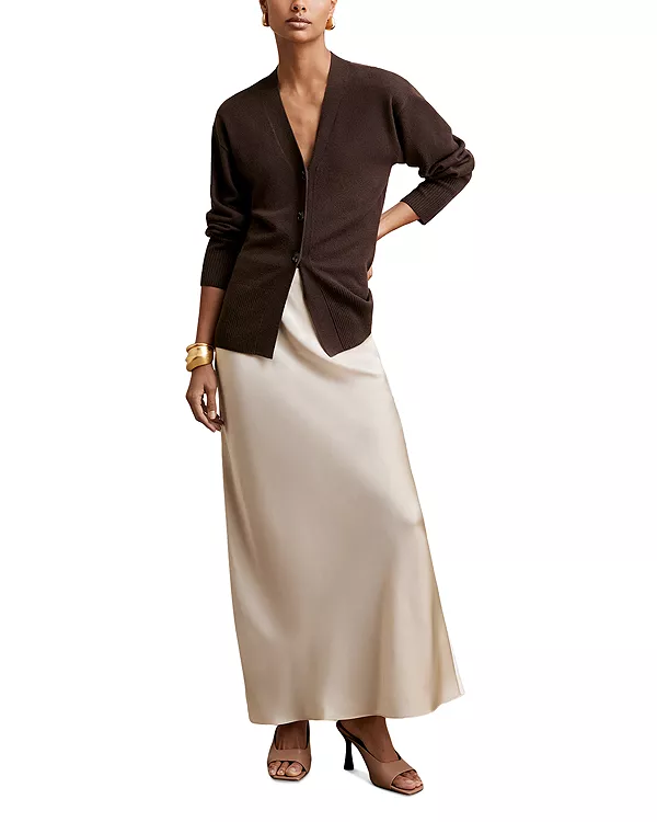 Шелковая юбка-комбинация «Саския» Reiss, белый
Шелковая юбка-комбинация «Саския» Reiss, белый