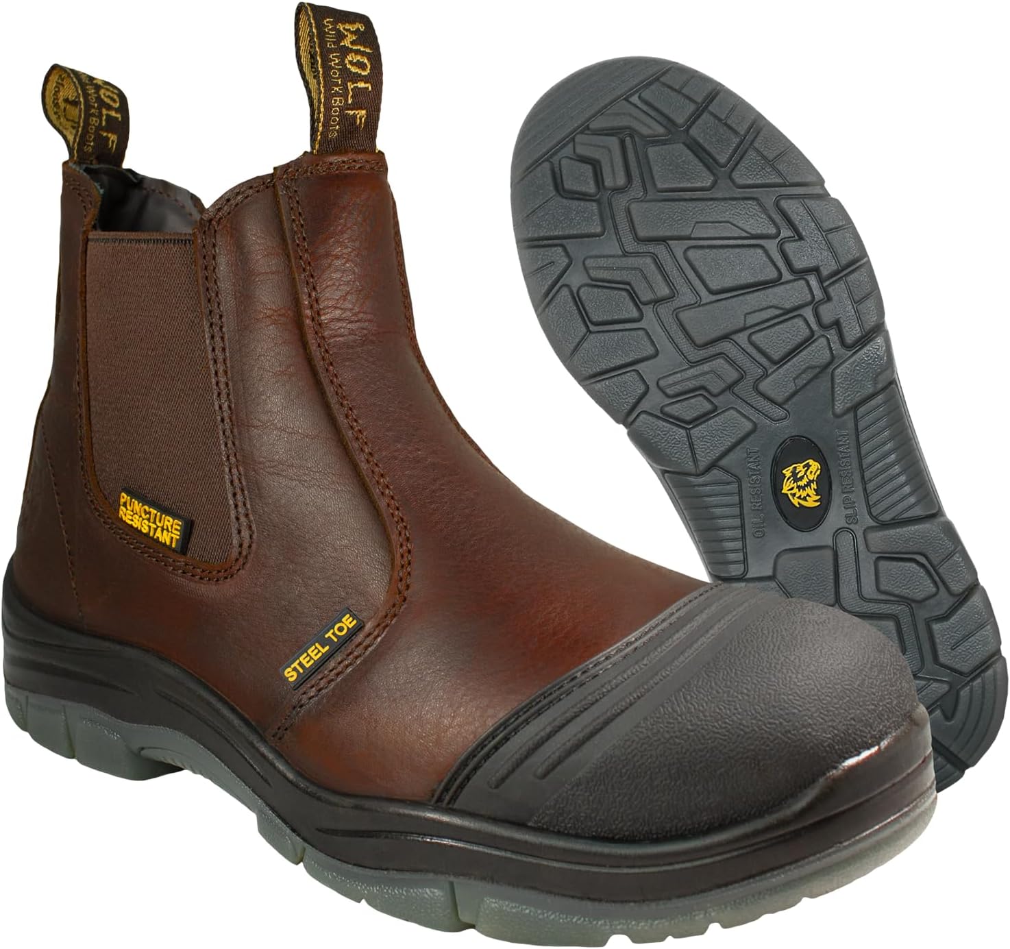 Ботинки WOLF Wolf Industrial Products, коричневый/стальной
Ботинки WOLF Wolf Industrial Products, коричневый/стальной