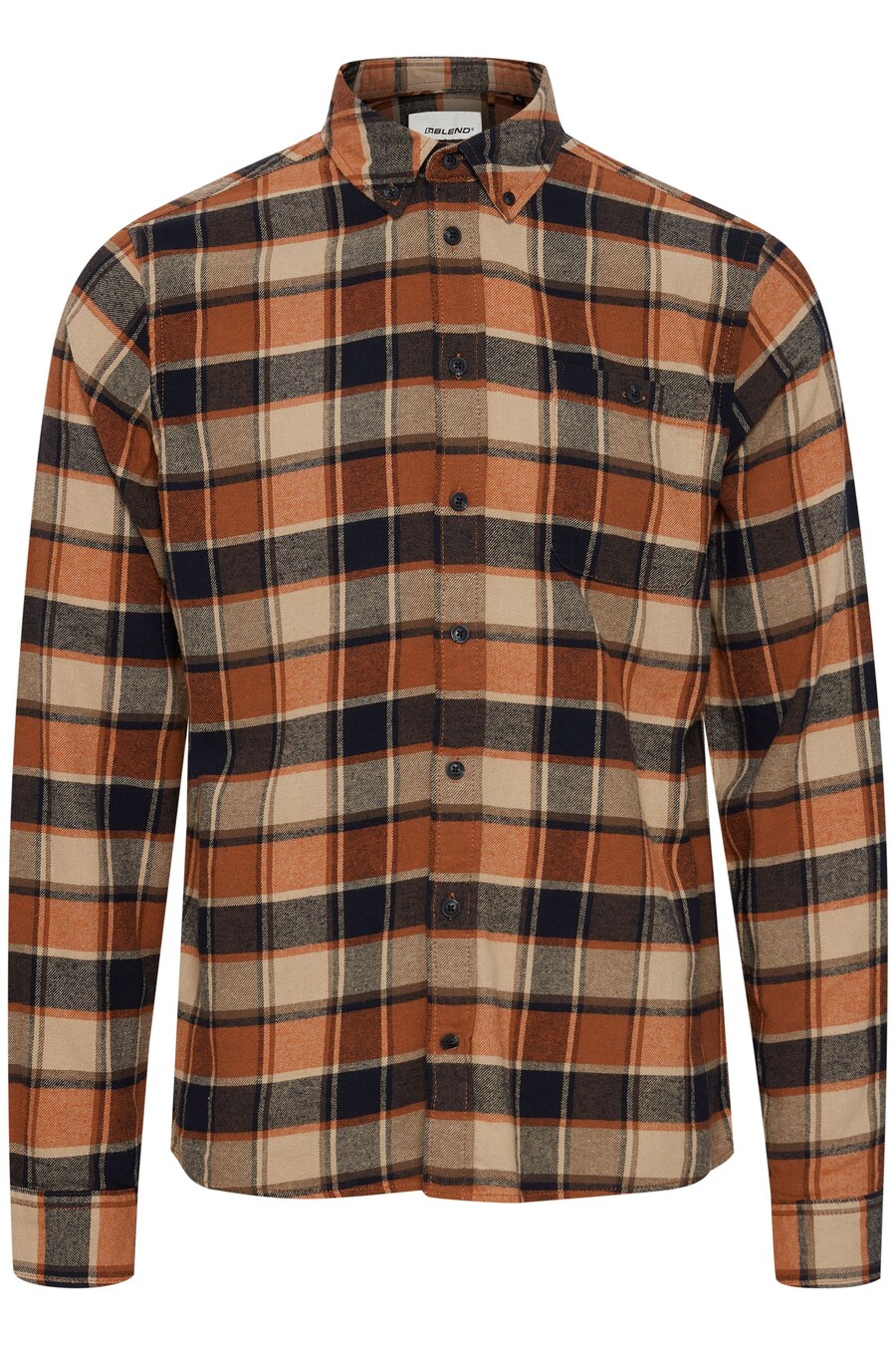 Рубашка на пуговицах классического кроя BLEND, оранжевый
Рубашка на пуговицах классического кроя BLEND, оранжевый