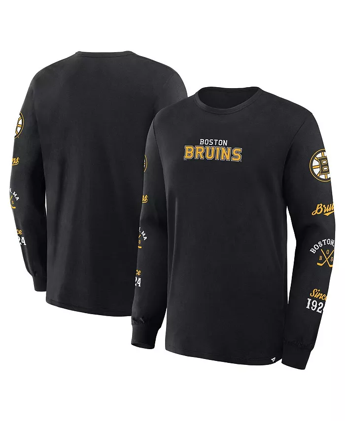 Мужская черная футболка Boston Bruins Boxed In Legacy с длинным рукавом Fanatics
Мужская черная футболка Boston Bruins Boxed In Legacy с длинным рукавом Fanatics