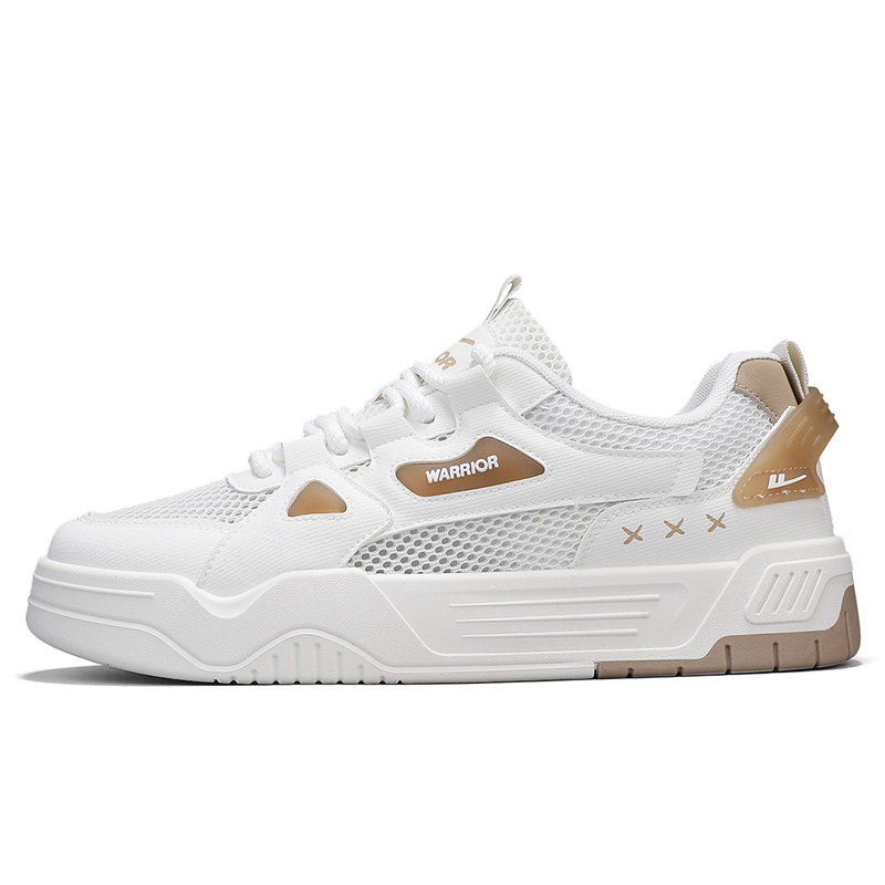 Нескользящие, быстросохнущие, низкие кроссовки для скейтбординга, мужские WARRIOR, Beige/Khaki
Нескользящие, быстросохнущие, низкие кроссовки для скейтбординга, мужские WARRIOR, Beige/Khaki