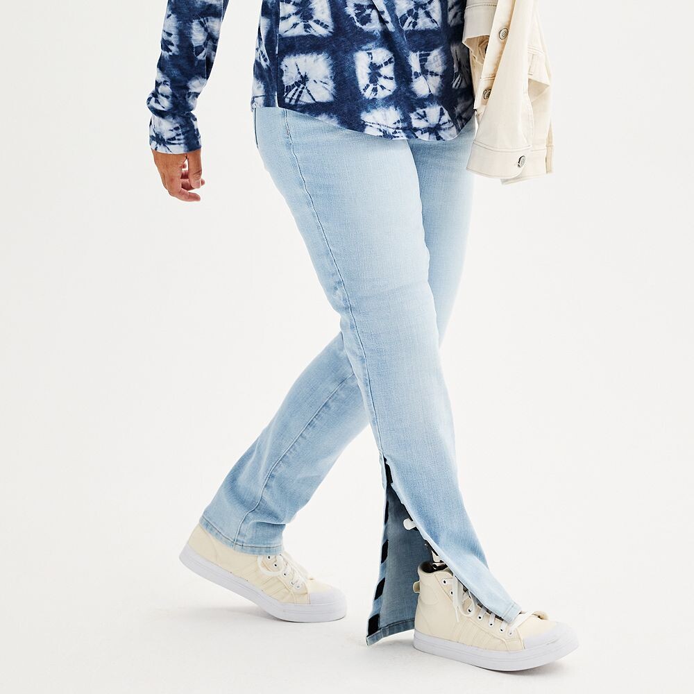 Женские прямые джинсы со средней талией Sonoma Goods For Life Adaptive Easy Dressing, цвет Light Wash
Женские прямые джинсы со средней талией Sonoma Goods For Life Adaptive Easy Dressing, цвет Light Wash