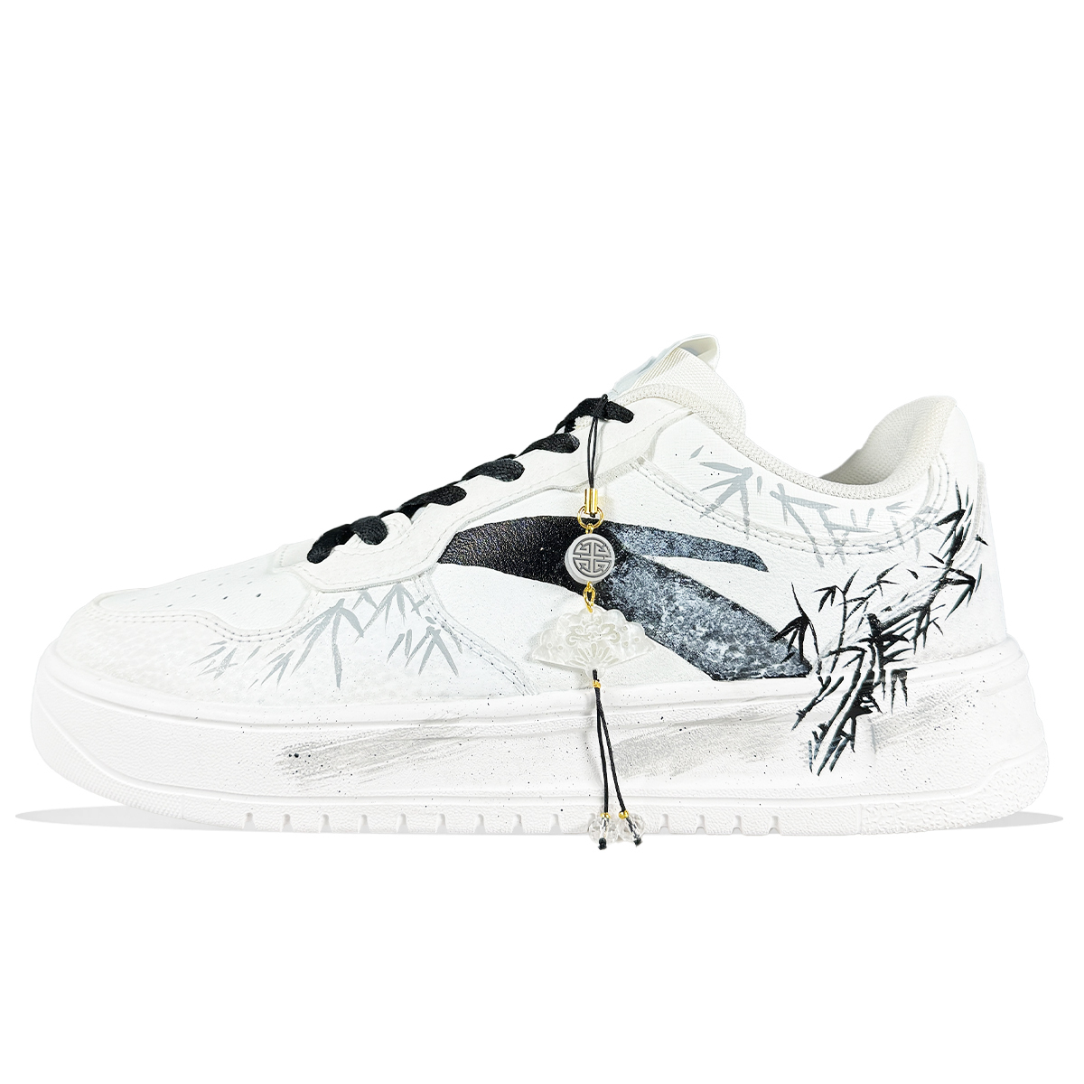 ANTA Мужские черные низкие кеды для скейтборда с амортизацией и износостойкой подошвой, цвет Black
ANTA Мужские черные низкие кеды для скейтборда с амортизацией и износостойкой подошвой, цвет Black