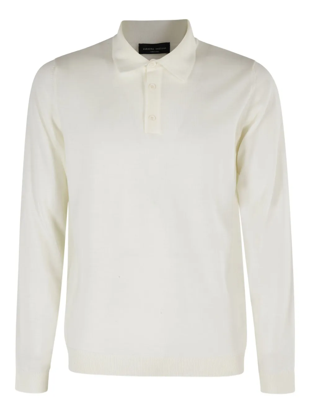Рубашка-поло с длинными рукавами и застежкой на пуговицы Roberto Collina, нейтральный
Рубашка-поло с длинными рукавами и застежкой на пуговицы Roberto Collina, нейтральный