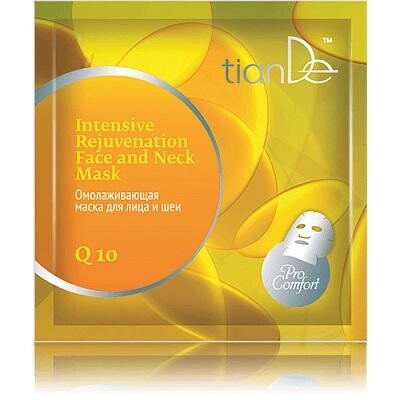 Интенсивная омолаживающая маска для лица и шеи Q10 1 шт./35 г ТИАНДЕ, Tiande
Интенсивная омолаживающая маска для лица и шеи Q10 1 шт./35 г ТИАНДЕ, Tiande