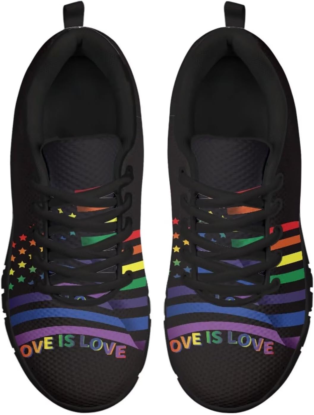 Женские и мужские беговые кроссовки, легкие кроссовки-тренеры для занятий в зале, спорт, теннис, бег, походы Getelinseng, Rainbow American Flag
Женские и мужские беговые кроссовки, легкие кроссовки-тренеры для занятий в зале, спорт, теннис, бег, походы Getelinseng, Rainbow American Flag