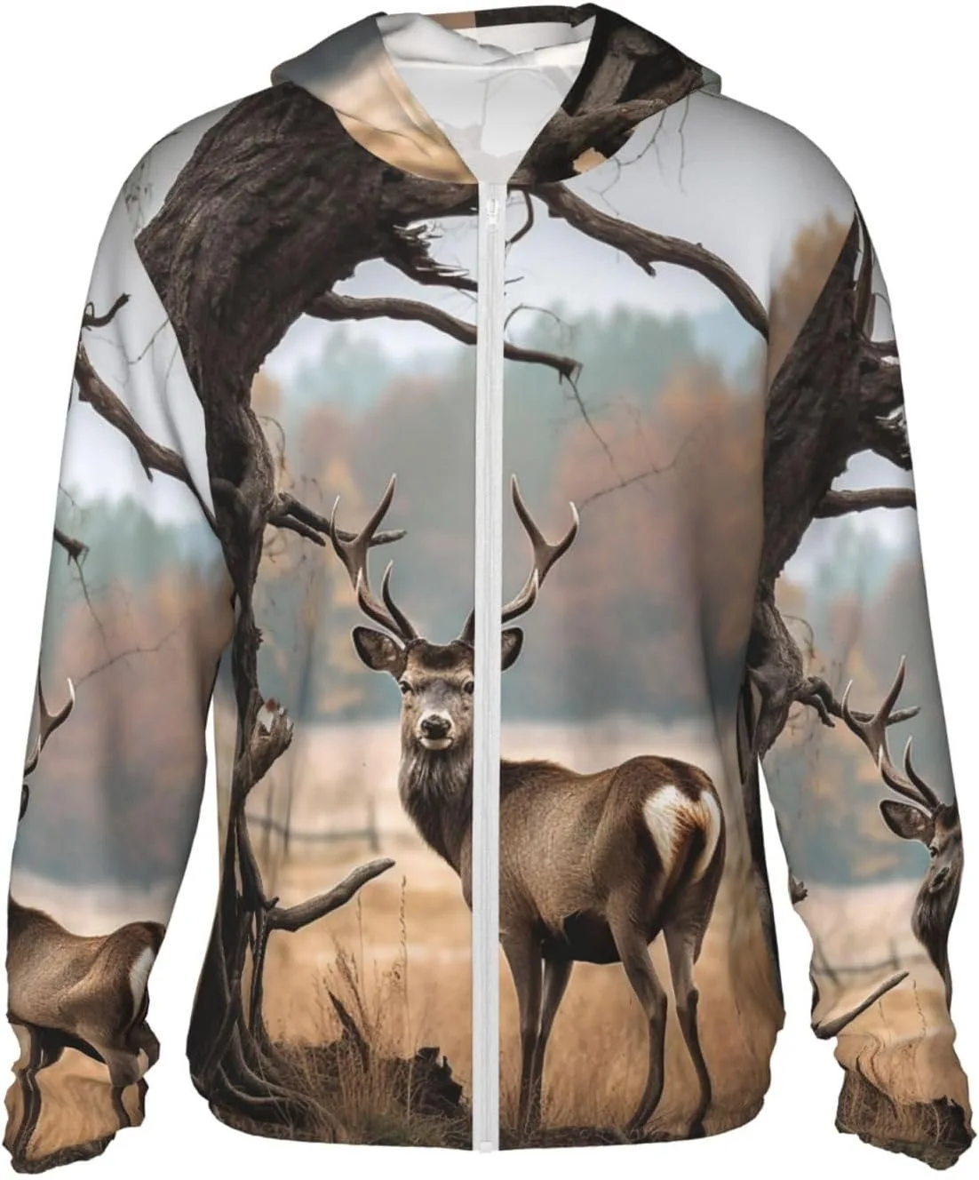 Мужская куртка с капюшоном UPF 50+ Brown Deer Near Withered Tree HJTRW
Мужская куртка с капюшоном UPF 50+ Brown Deer Near Withered Tree HJTRW