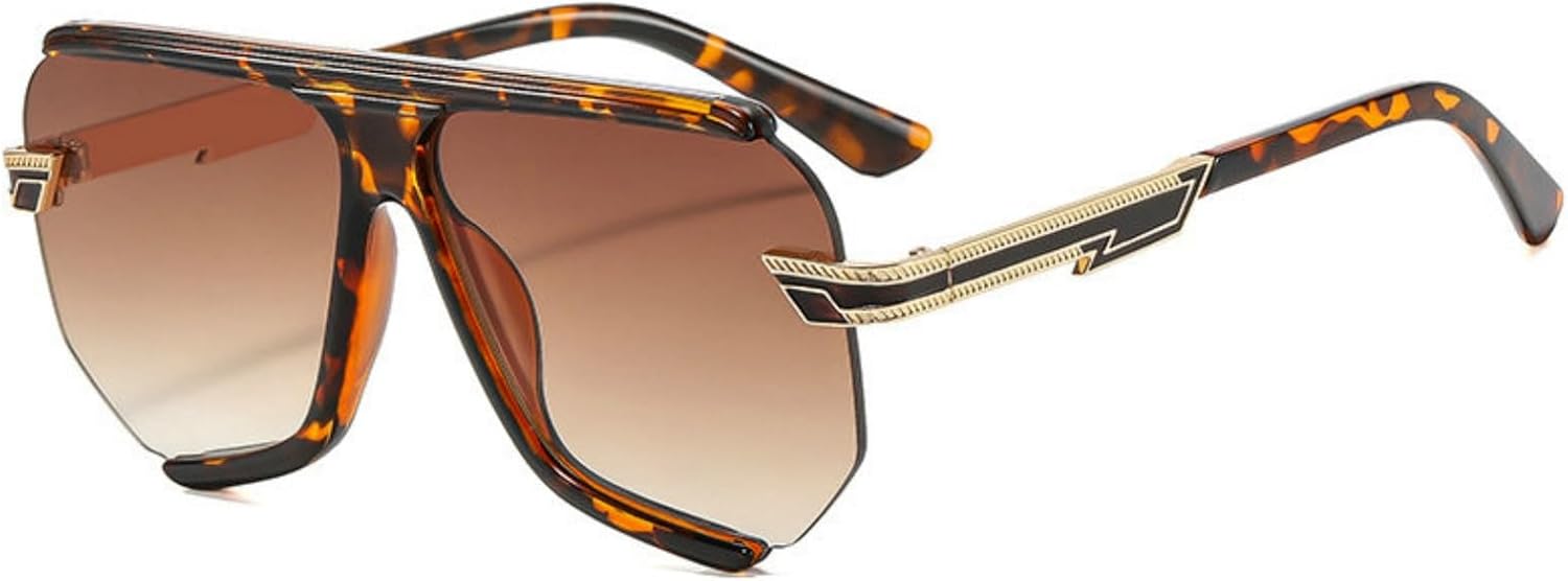 Солнцезащитные очки Willochra без оправы с двойным дужком, увеличенного размера, в стиле «пилот», роскошные винтажные очки в металлической оправе с многоугольными линзами для женщин, C4
Солнцезащитные очки Willochra без оправы с двойным дужком, увеличенного размера, в стиле «пилот», роскошные винтажные очки в металлической оправе с многоугольными линзами для женщин, C4