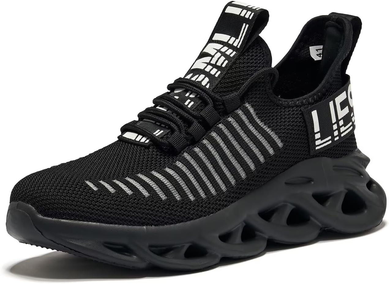 Мужские кроссовки Blade Sole для ходьбы, дорожные сетчатые беговые спортивные кроссовки больших размеров Generic, черный
Мужские кроссовки Blade Sole для ходьбы, дорожные сетчатые беговые спортивные кроссовки больших размеров Generic, черный