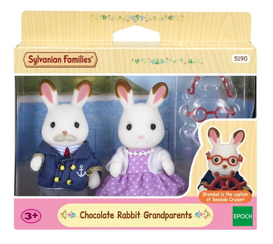 Sylvanian Families, коллекционные фигурки, набор «Кролики, бабушка и дедушка»
Sylvanian Families, коллекционные фигурки, набор «Кролики, бабушка и дедушка»
