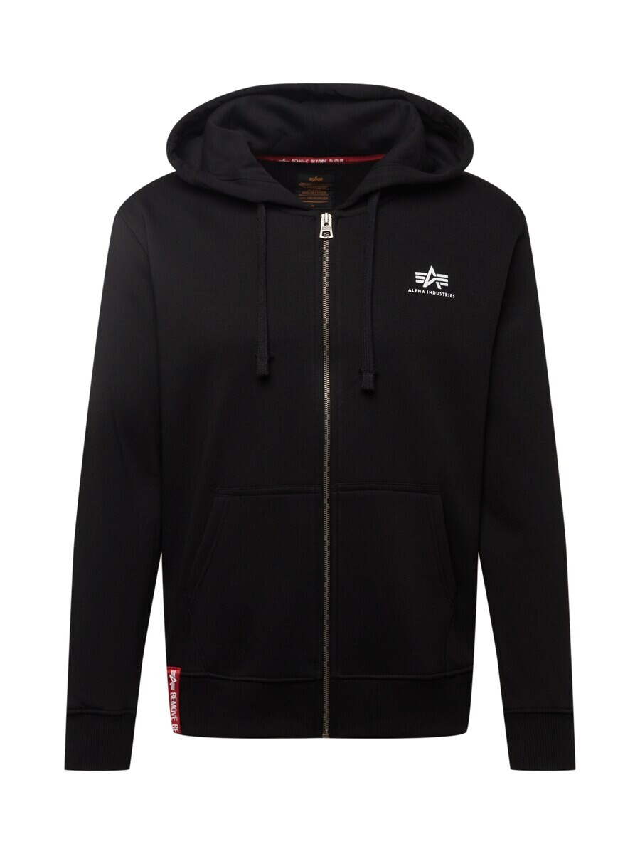 Худи ALPHA INDUSTRIES Zip-Up Hoodie, черный
Худи ALPHA INDUSTRIES Zip-Up Hoodie, черный