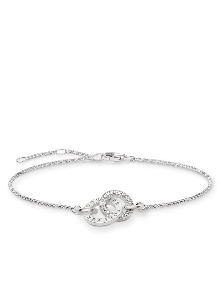 Thomas Sabo Браслет из серебра, белого цвета
Thomas Sabo Браслет из серебра, белого цвета
