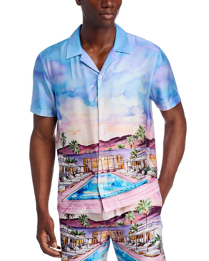 MONFRERE Рубашка клубная облегающая Bond Slim Fit MONFRÈRE, мультиколор 
MONFRERE Рубашка клубная облегающая Bond Slim Fit MONFRÈRE, мультиколор