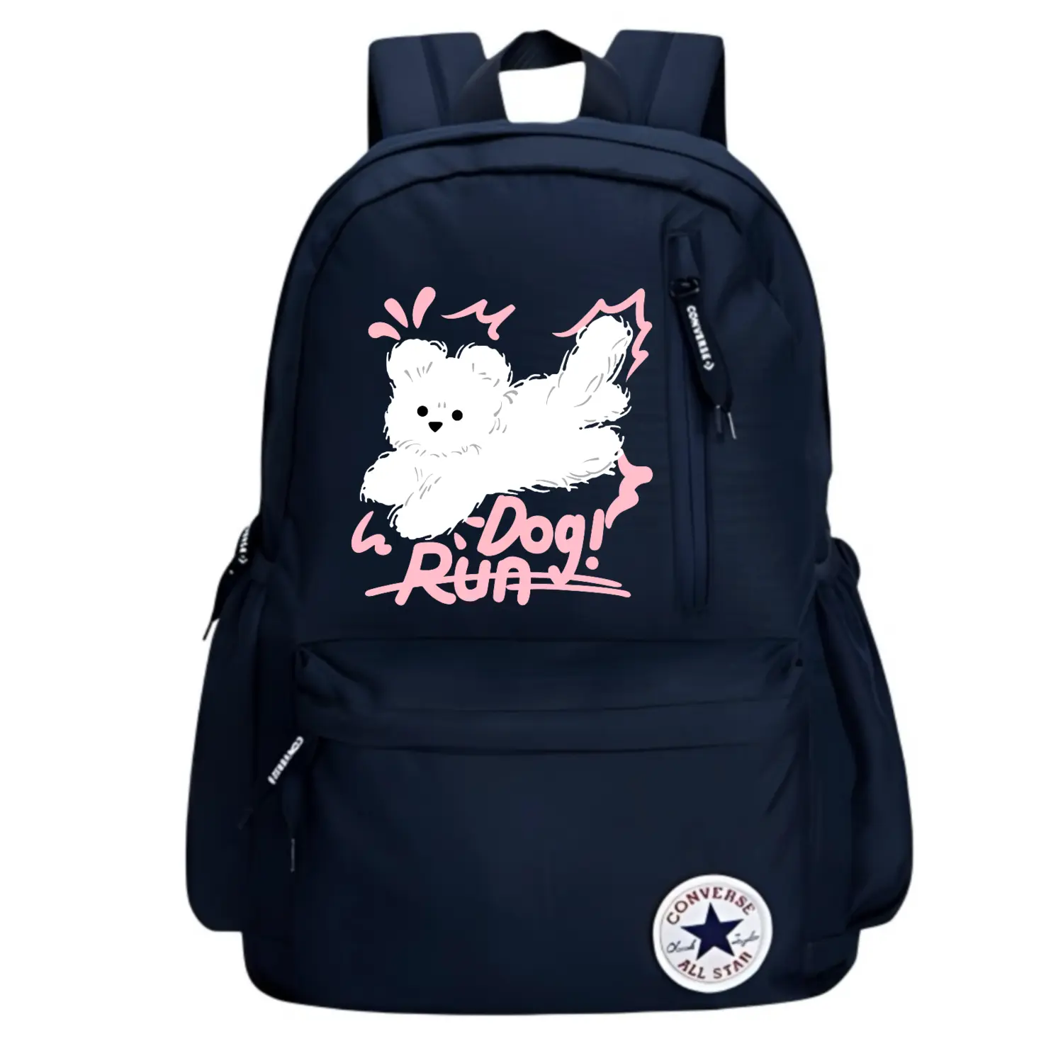 Converse Полиэстеровый рюкзак обычный унисекс темно-синий, Cute Dog
Converse Полиэстеровый рюкзак обычный унисекс темно-синий, Cute Dog