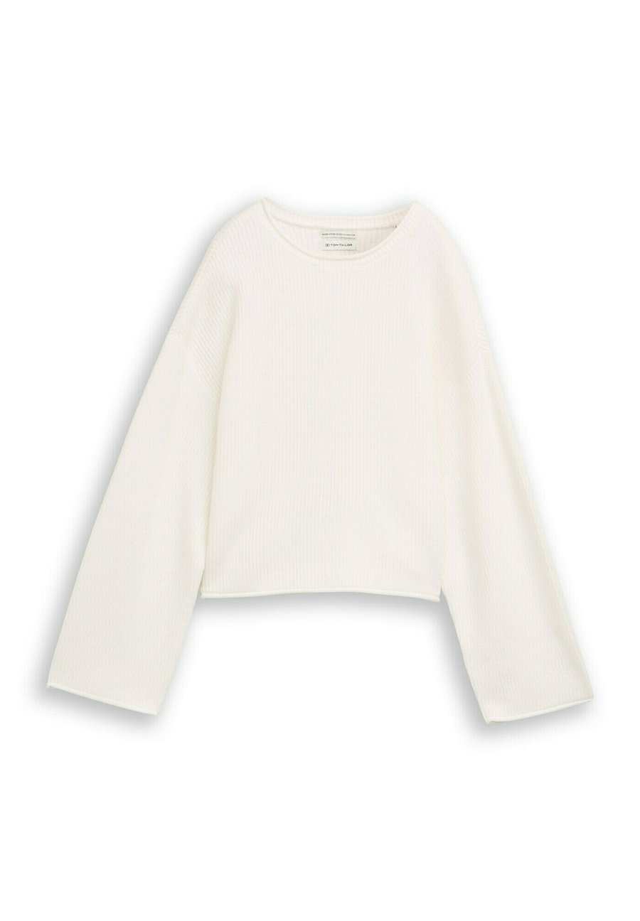Джемпер TOM TAILOR Jumper, Gardenia White/White
Джемпер TOM TAILOR Jumper, Gardenia White/White