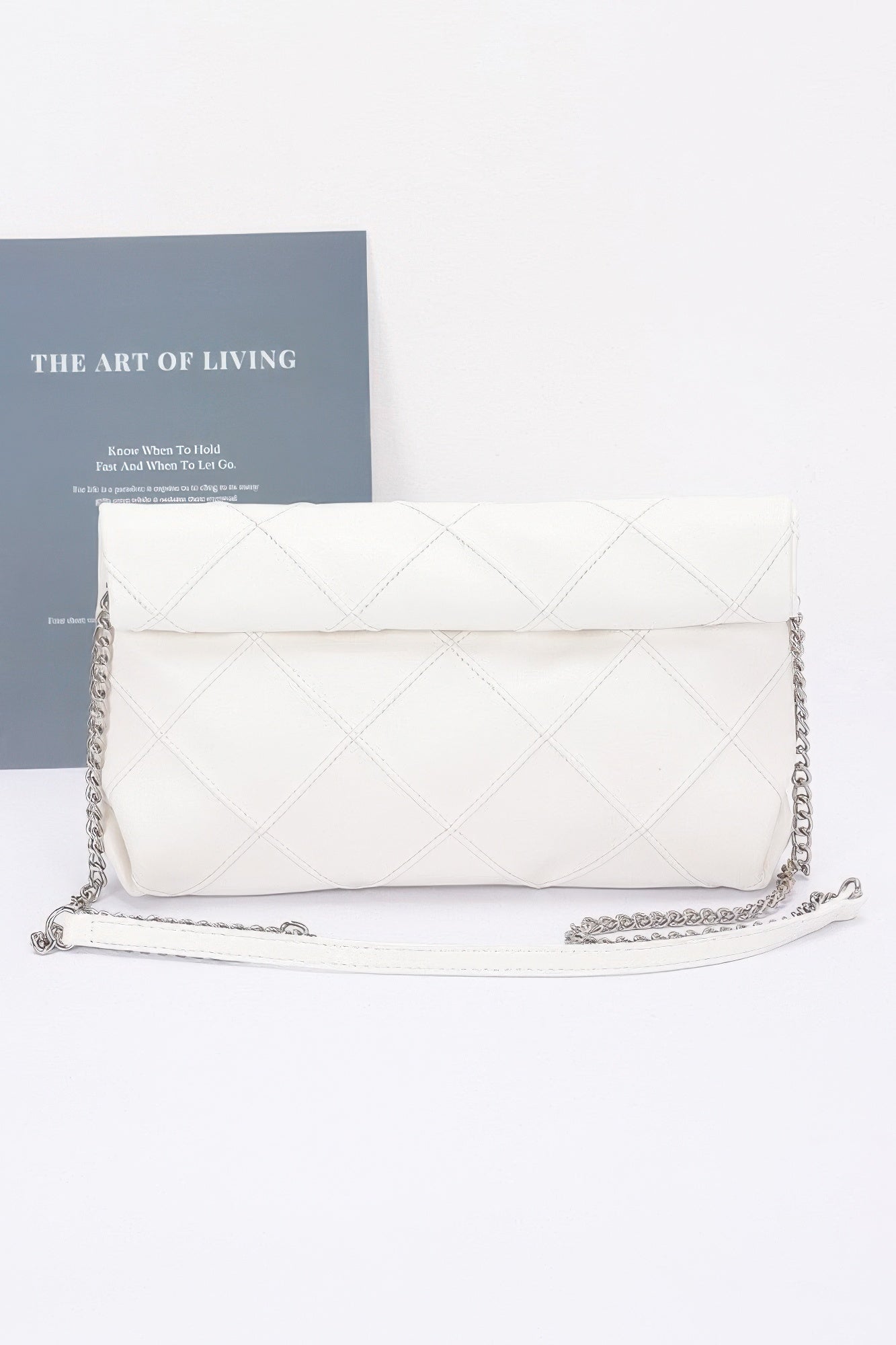 Стеганая искусственная кожаная сумочка FASHNZFAB, белый
Стеганая искусственная кожаная сумочка FASHNZFAB, белый