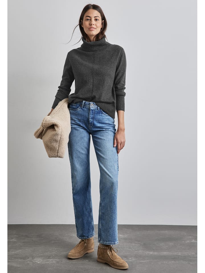 Пуловер Street One Pullover, антрацит
Пуловер Street One Pullover, антрацит