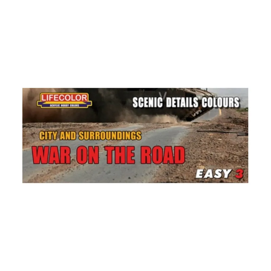 Война на дороге — легкий набор из 3 предметов, Easy 3 Mini Sets
Война на дороге — легкий набор из 3 предметов, Easy 3 Mini Sets