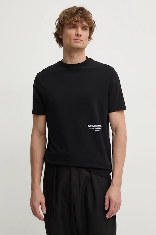 Футболка Karl Lagerfeld, черный
Футболка Karl Lagerfeld, черный