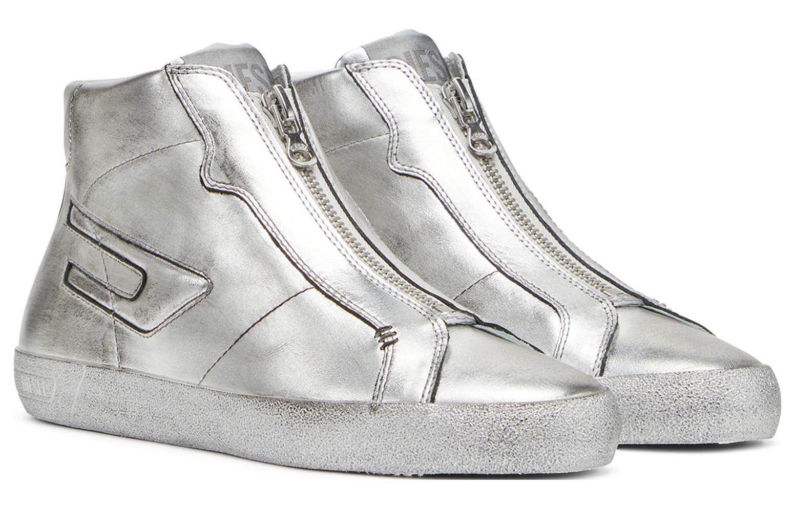 S Leroji Высокие Кроссовки для Скейтбординга Мужские Серебристые DIESEL
S Leroji Высокие Кроссовки для Скейтбординга Мужские Серебристые DIESEL