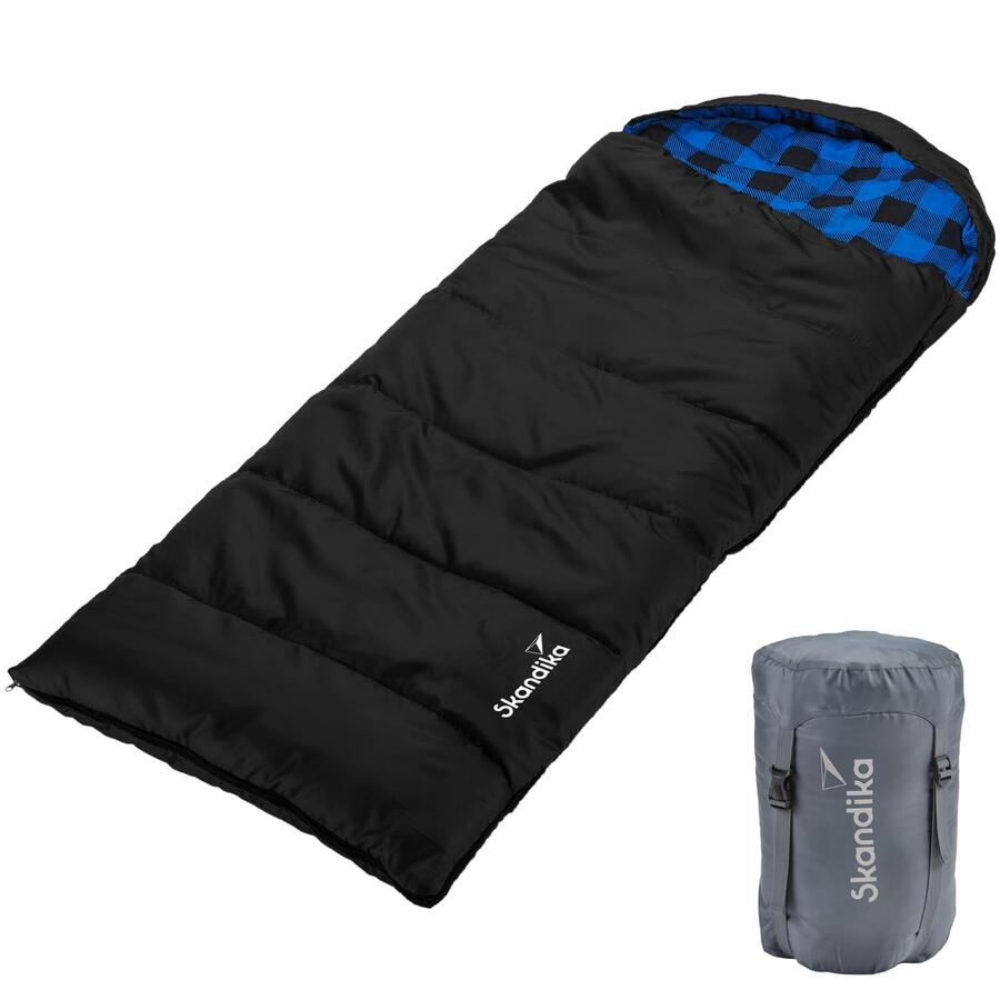 SKANDIKA Детский спальный мешок Dundee Junior — двусторонняя молния — внутренний карман на липучке
SKANDIKA Детский спальный мешок Dundee Junior — двусторонняя молния — внутренний карман на липучке