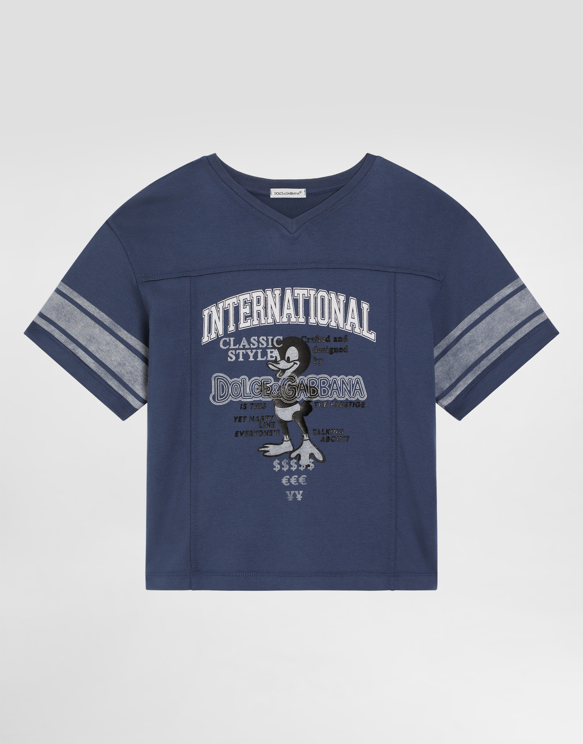 Футболка из джерси с принтом DOLCE & GABBANA, синий
Футболка из джерси с принтом DOLCE & GABBANA, синий