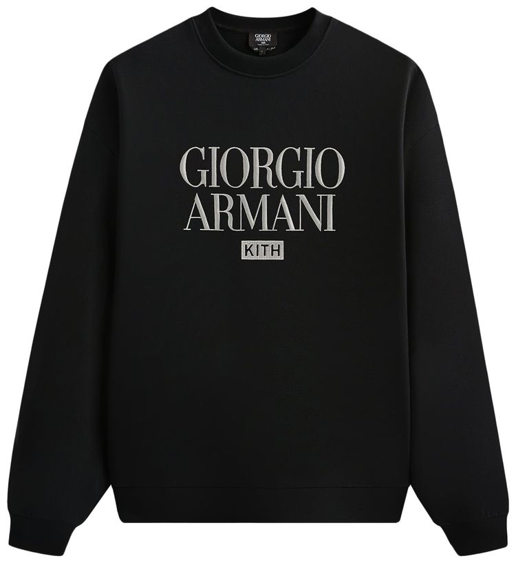 Свитшот Kith & Giorgio Armani Nelson Crewneck, черный
Свитшот Kith & Giorgio Armani Nelson Crewneck, черный
